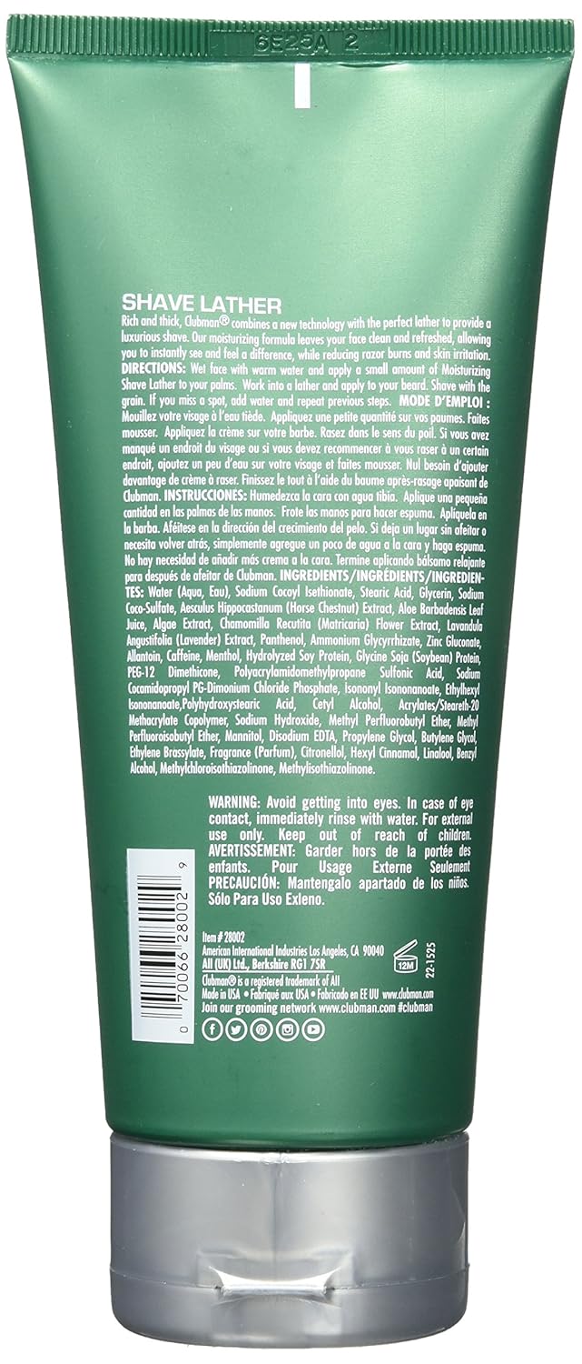 Clubman Shave Lather